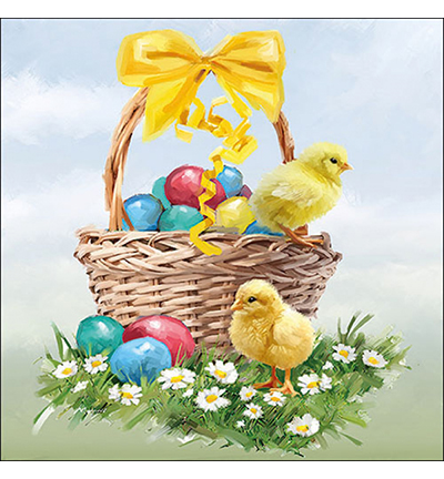 23317120 - Ambiente - Easter basket - Serviettes – Pâques