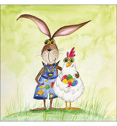 23318410 - Ambiente - Sunny Easter - Serviettes – Pâques