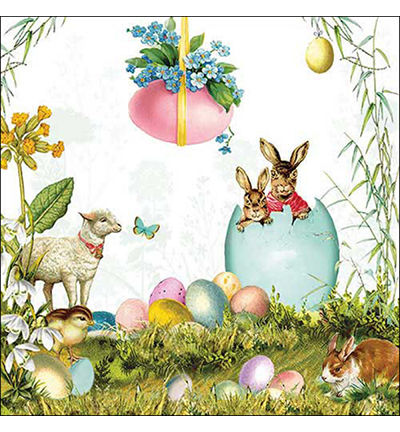23318415 - Ambiente - Easter surprise - Serviettes – Pâques