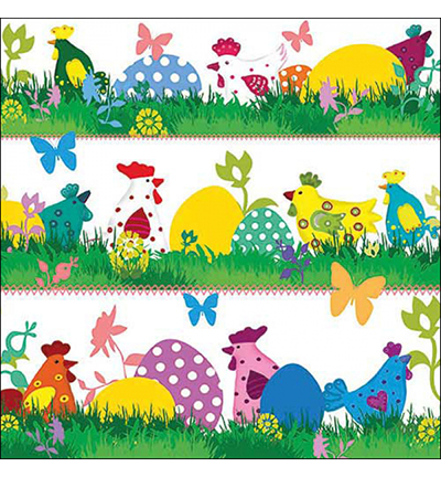 23318420 - Ambiente - Funny chicks - Serviettes – Pâques