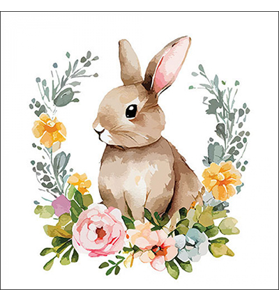 23319755 - Ambiente - Cute Easter rabbit - Serviettes – Pâques