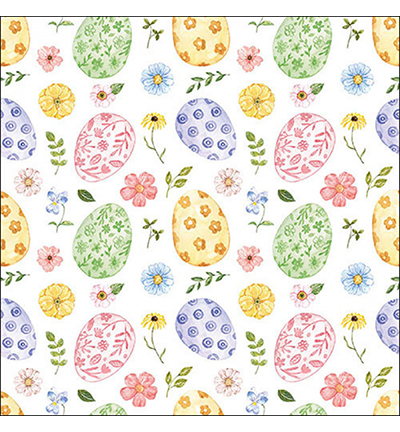 23319765 - Ambiente - Easter eggs and flowers - 