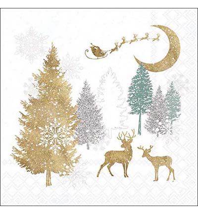 33315335 - Ambiente - Winter forest - Serviettes – Noël 33315335 - Ambiente - Winter forest - Serviettes – Noël