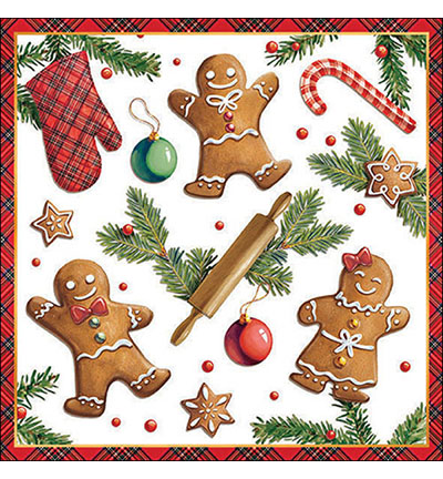33318880 - Ambiente - Gingerbread cookies - Serviettes – Général