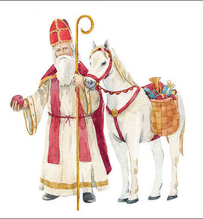 33318965 - Ambiente - St. Nicholas and horse - 