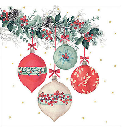 33319185 - Ambiente - Berry baubles white - 