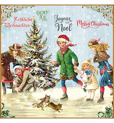 33320120 - Ambiente - X-Mas on ice blue - 