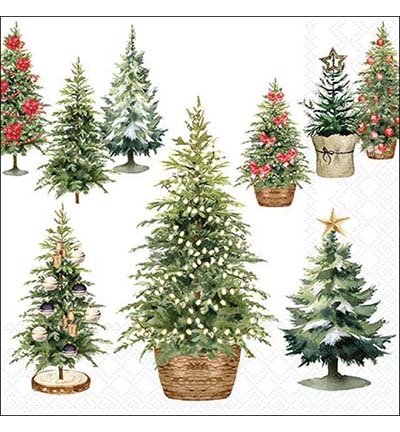 33320140 - Ambiente - Tree collection - Serviettes – Noël 33320140 - Ambiente - Tree collection - Serviettes – Noël