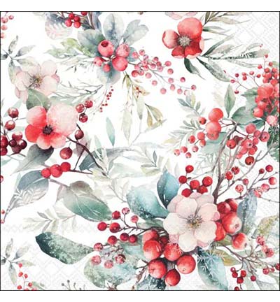 33320955 - Ambiente - Winter berries - Serviettes – Noël 33320955 - Ambiente - Winter berries - Serviettes – Noël