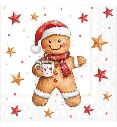 33321045 - Ambiente - Cocoa and cookie - Serviettes – Noël 33321045 - Ambiente - Cocoa and cookie - Serviettes – Noël
