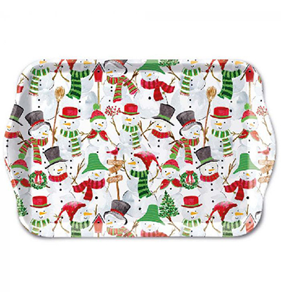 33716570 - Ambiente - Snowman Party - Accessoires Plateau