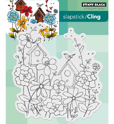 40-439 - Penny Black - Good neighbors - Slapstick/Cling Stamp