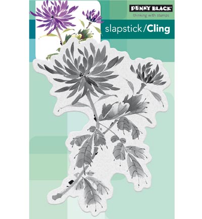 40-452 - Penny Black - Bejeweled - Slapstick/Cling Stamp