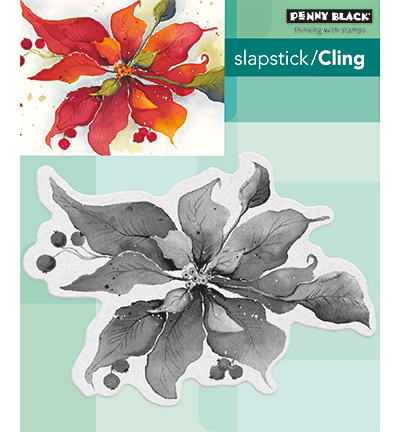 40-494 - Penny Black - Scarlet majesty - Slapstick/Cling Stamp