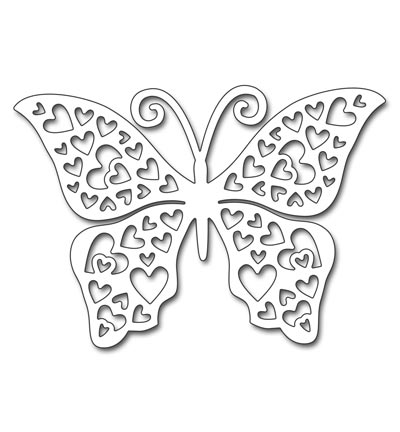 51-297 - Penny Black - Hearts Butterfly - Armour