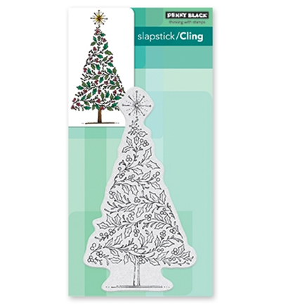40-570 - Penny Black - Tree Of Holly - Noël, Hiver