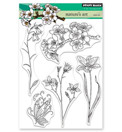 30-469 - Penny Black - Nature's Art - Fleurs