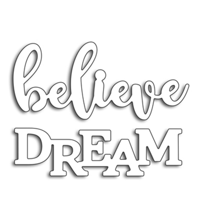 51-433 - Penny Black - Believe in Dreams - Textes