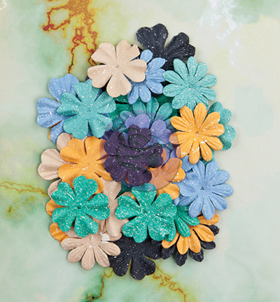 574895 - Prima Marketing - Paper Flowers Mermaid - Paper Flowers