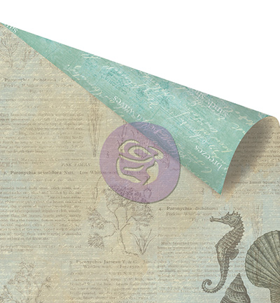 813581 - Prima Marketing - Double sided paper-Sea Horse - 12"x12" Paper