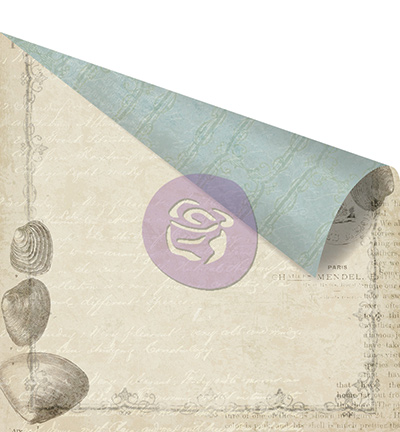 813628 - Prima Marketing - Double sided paper-Shore Side - 12"x12" Paper