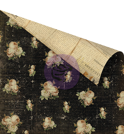813857 - Prima Marketing - Double sided paper-Falling Roses - 12"x12" Paper