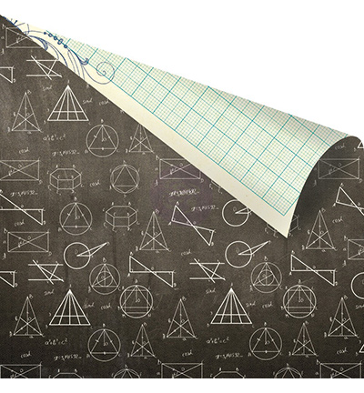 846114 - Prima Marketing - Double sided paper-Type Away - 12"x12" Paper