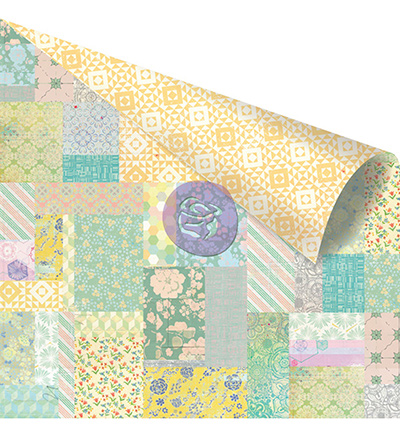 846633 - Prima Marketing - Double sided paper-Hippie - 12"x12" Paper