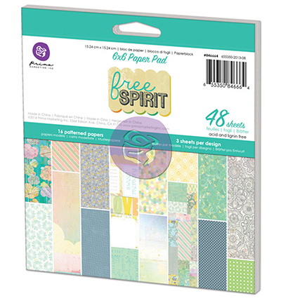 846664 - Prima Marketing - Paper Pad Free Spirit - Paper Pad