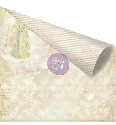 950965 - Prima Marketing - Double sided paper-Charlotte - 12"x12" Paper