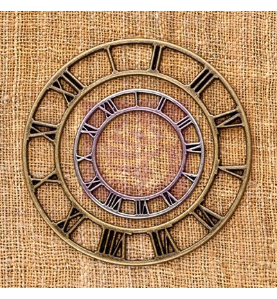 960285 - Prima Marketing - Trinket vintage clock face shapes - Vintage mechanicals