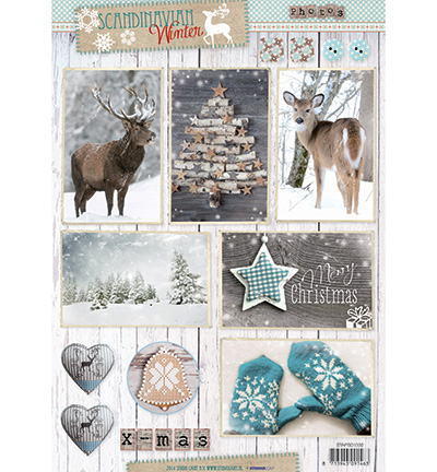 STAPSD1332 - StudioLight - SVS Scandinavian Winter nr.1332 - A4 Etape par étape