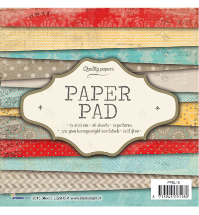 PPSL15 - StudioLight - Paper Pad Blok nr.15 - 