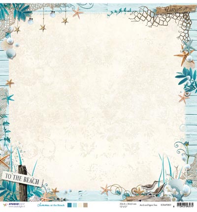 SCRAPSB01 - StudioLight - Summer at the Beach nr.01 - Scrap