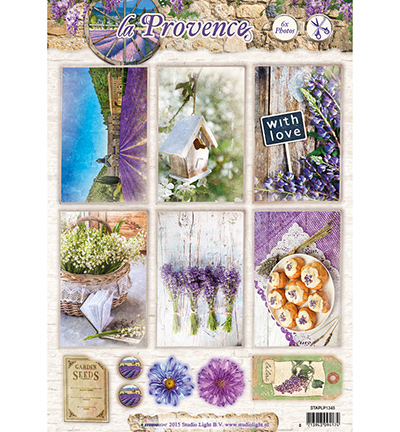 STAPLP1345 - StudioLight - La Provence nr.1345 - A4 Etape par étape