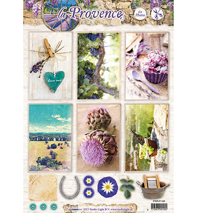 STAPLP1348 - StudioLight - La Provence nr.1348 - A4 Etape par étape