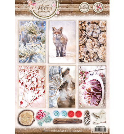 STAPSWS1354 - StudioLight - Sweet Winter Season nr.1354 - A4 Etape par étape