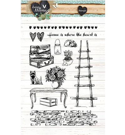 STAMPLH124 - StudioLight - Love & Home nr.124 - 