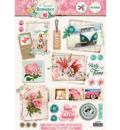 EASYSR515 - StudioLight - Sweet Romance nr.515 - A4 Papier Die Cut