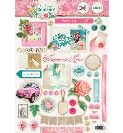 EASYSR518 - StudioLight - Sweet Romance nr.518 - A4 Papier Die Cut