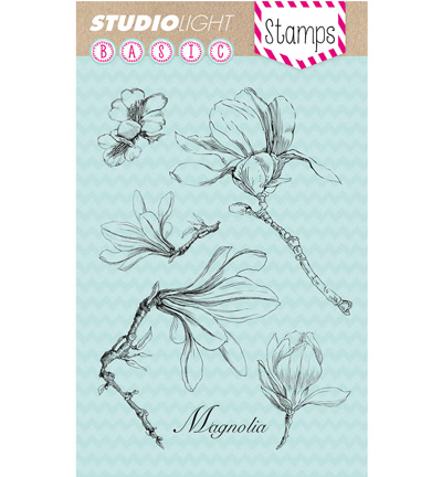 STAMPSL133 - StudioLight - Magnolia nr.133 - Stamps Basics