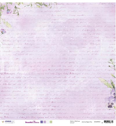 SCRAPBF03 - StudioLight - Beautiful Flowers nr.03 - Scrap