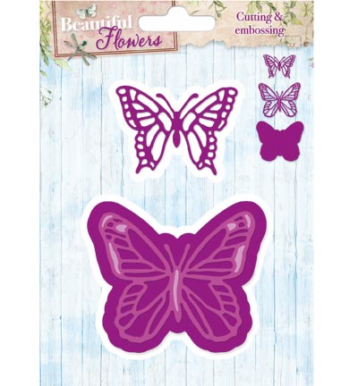 STENCILBF01 - StudioLight - Beautiful Flowers Stencil nr.01 - 