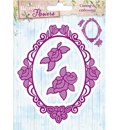 STENCILBF04 - StudioLight - Beautiful Flowers Stencil nr.04 - 
