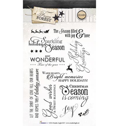 STAMPFF150 - StudioLight - Frozen Forest nr.150 - Textes