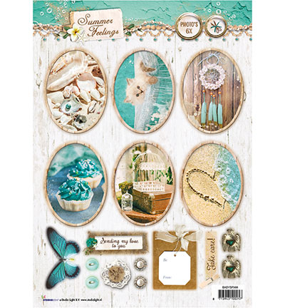 EASYSF568 - StudioLight - Summer Feelings nr.568 - A4 Papier Die Cut