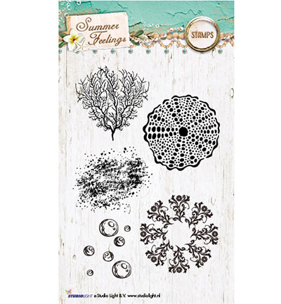 STAMPSF191 - StudioLight - Summer Feelings nr.191 - Stamps Basics A6