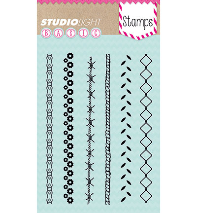 STAMPSL207 - StudioLight - Basics nr.207 - Bords, coins