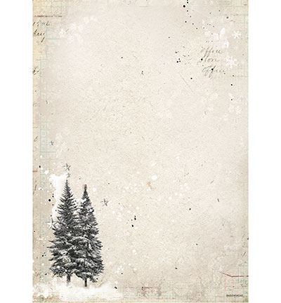 BASISWW243 - StudioLight - Woodland Winter nr.243 - Papier de base A4