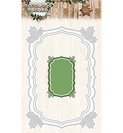 STENCILWW51 - StudioLight - Woodland Winter nr.51 - Woodland